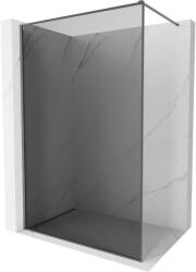 Mexen Kioto-F Walk-in zuhanyfal kerettel 90 x 202 cm, grafit 8 mm, gun metal - 800-090-104-95-40 (800-090-104-95-40)