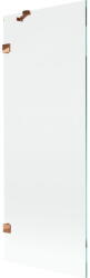 Mexen Lunar egyszárnyú fürdőszobai válaszfal 70 x 150 cm, átlátszó, rózsaarany - 897-070-000-60-00 (897-070-000-60-00)