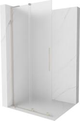 Mexen Velar L zuhanyfal tolóajtós Walk-in 100 x 200 cm, fagyott 8 mm, szálcsiszolt nikkel - 871-100-003-33-97 (871-100-003-33-97)