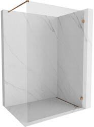 Mexen Lunar zuhanyfal Walk-in jobb 120 x 200 cm, átlátszó 8 mm, rózsaarany - 830-120-000-60-00-P (830-120-000-60-00-P)