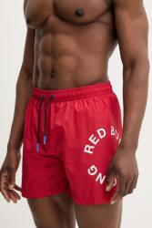 Red Bull Racing x Pepe Jeans fürdőnadrág RBR CIRCLE LOGO piros, RMB10001 - piros XL
