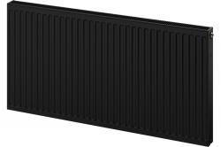 Mexen CC21 radiátor 400 x 400 mm, alsó középső csatlakozás, 371 W, fekete - W6C21-040-040-70 (W6C21-040-040-70)