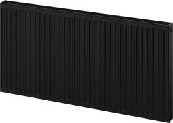 Mexen C21 panelradiátor 600 x 800 mm, oldalsó bekötés, 1026 W, fekete - W421-060-080-70 (W421-060-080-70)