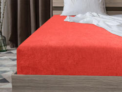  EXCLUSIVE narancssárga frottír lepedő 200 x 220 cm