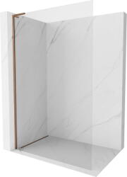 Mexen Kioto-X L Walk-in zuhanyfal 60 x 200 cm, átlátszó 10 mm, rózsaarany - 800-060-107-60-00-X (800-060-107-60-00-X)