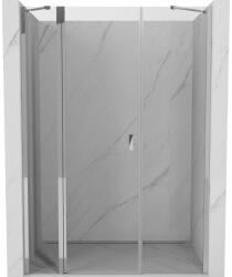 Mexen Mist zuhanyajtó, nyíló, 150 cm, átlátszó, króm - 8A4-150-001-01-00 (8A4-150-001-01-00)
