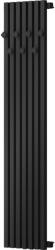 Mexen Flux dekoratív fürdőszobai radiátor 1500 x 360 mm, 630 W, fekete - W127-1500-360-00-70 (W127-1500-360-00-70)