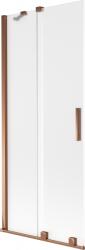 Mexen Velar kétszárnyú eltolható kádparaván 80 x 150 cm, zúzmara, rózsaarany - 896-080-000-31-60 (896-080-000-31-60)