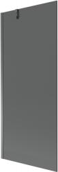 Mexen Next 1-szárnyas fürdőkádparaván 80 x 150 cm, grafit, gun metal - 895-080-000-00-40-95 (895-080-000-00-40-95)