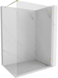 Mexen Lunar zuhanyfal Walk-in jobb 140 x 200 cm, átlátszó 8 mm, arany - 830-140-000-50-00-P (830-140-000-50-00-P)