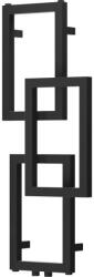 Mexen Grid dekoratív fürdőszobai radiátor 870 x 360 mm, 209 W, fekete - W215-0870-360-00-70 (W215-0870-360-00-70)