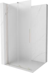 Mexen Velar eltolható walk-in zuhanyfal 80 x 200 cm, deres 8 mm, csiszolt nikkel - 871-080-000-33-97 (871-080-000-33-97)