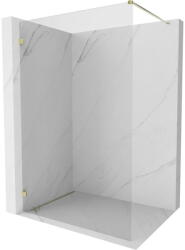 Mexen Lunar zuhanyfal Walk-in bal 80 x 200 cm, áttetsző 8 mm, arany - 830-080-000-50-00-L (830-080-000-50-00-L)