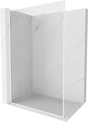 Mexen Kioto-F L Walk-in zuhanyfal kerettel 70 x 202 cm, átlátszó 8 mm, fehér - 800-070-174-20-00 (800-070-174-20-00)