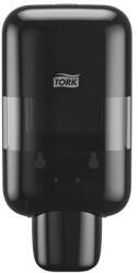 Tork Hab- és folyékony szappan és kézfertőtlenítő adagoló, S5 rendszer, TORK "Mini", fekete (KHH829) - tintasziget