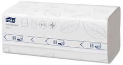 Tork Kéztörlő, tömörített, Interfold, 2 réteg, 200 lap, H2 rendszer, Advanced, TORK "Xpress Soft Multifold", fehér (KHH837)