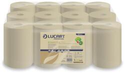 LUCART Kéztörlő, tekercses, 2 rétegű, LUCART "EcoNatural 14 CF", havanna barna (UBC71) - tintasziget