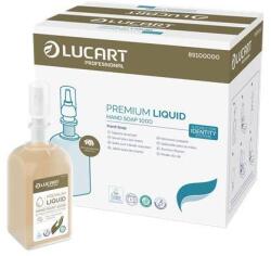 Lucart Folyékony szappan, utántöltő, 1 liter, LUCART "IDENTITY Premium", meleg narancs (KHH803) - tintasziget