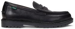 Ralph Lauren bőr mokaszin Jett Penny fekete, férfi, 803961420001 - fekete Férfi 43