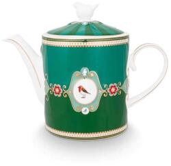 Pip Studio teáskanna Love Birds Medallion 1, 3 L - zöld Univerzális méret
