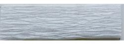  Krepp papír 50x200 cm, gyöngyház fehér (KP-101)