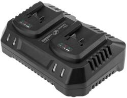 GRAPHITE Dupla akkumulátortöltő Energy+ rendszerhez, 240W, 2X3A