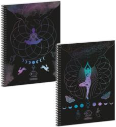 Ars Una A4 spirálfüzet, vonalas Mystic Constellation (5491) 25 (53894915)