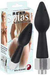 You2Toys - Rear Splash - kúpos szilikon zuhanyfej (fekete) - sexshopcenter