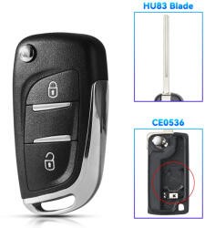  Peugeot bicskakulcs 2gombos átalakító (486NEW)