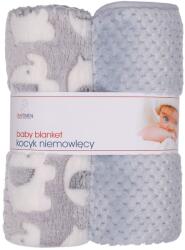 Mix Gyermek takaró 90x80cm (2 db) - Szürke
