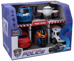 Wiky Rendőrségi járművek 10cm (5db)