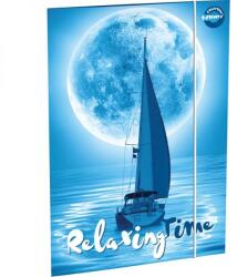 T-Creativ Relaxing gumis mappa - A4 - T-Creatív - hajós (TC25-D090040A4-904367-3RELAXING)