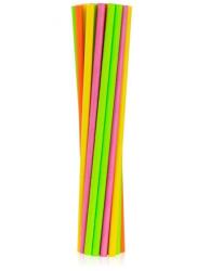 Godan Neon Colours, Színes papír szívószál 24 db-os MLG151442 (MLG151442)