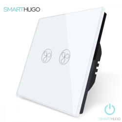 Smarthugo 2 Körös Fehér RF Ventilátor Kapcsoló (SK-A801FY-EU)