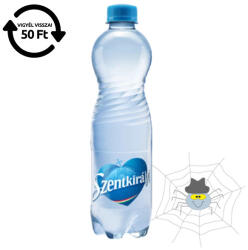 Szentkirályi SZENTKIRÁLYI szénsavas ásványvíz - 0, 5 L DRS