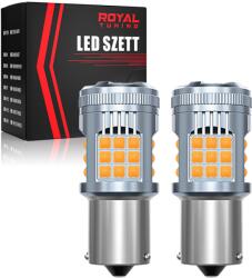  BAU15S led narancssárga CANBUS 2db (polaritásfüggetlen) (1747) - valtogomb