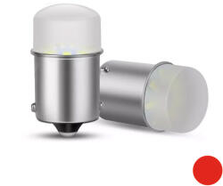  BA15S led piros 2db (2048) - valtogomb