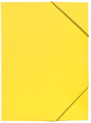 BLUERING Gumis mappa A4, 300g. karton sarok gumírozással Bluering®, sárga (JJ40984) - bestoffice