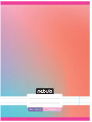 Nebulo Füzet, A4, vonalas, 81-32, Monochrome és Gradient minták I. , 12 db/csomag Nebulo - bestoffice