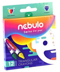 Nebulo Zsírkréta (12 db-os, háromszög) (NE_NZSKTR12)