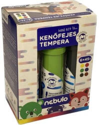 Nebulo kenőfejes tempera 6 db (NE_KFT645)