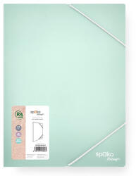 Spoko Füzetbox SPOKO ReLeaf PP A/4 30 mm SoftTouch menta zöld (VL_3721543330)