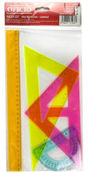  Vonalzókészlet 30cm 4 darabos színes (VL_775164038)