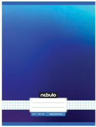 Nebulo Füzet, A4, kockás, 87-32, Monochrome és Gradient minták II. , 12 db/csomag Nebulo - bestoffice