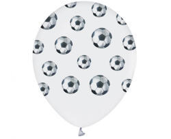 Javoli Focis White léggömb, lufi 5 db-os 12 inch (30 cm) (MLG130829)