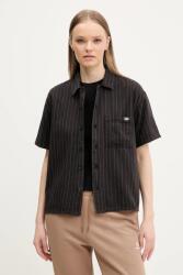 Dickies pamut ing női, galléros, fekete, regular, DK0A4Z7UBLK1 - fekete S