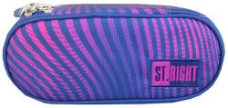 St. Majewski Penar borseta 1 compartiment, 1 extensie, oval, Majewski, Colectia Violet Gradient Wave 2025, PC-01, 20.5x9.5x5 cm (5903235681875) Penar