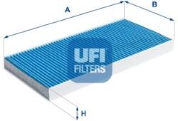 UFI Filtru, aer habitaclu UFI ARGENTIUM 34.128. 00 (34.128.00)