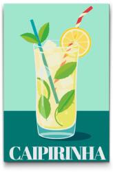 Festés számok szerint - Caipirinha Méret: 40x60cm, Keretezés: Keret nélkül (csak a vászon)