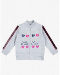 Chicco Girls Full-Zip Track Top Light Grey/Pink - magazinko